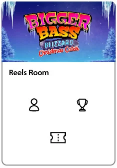 reels room bigger bass blizzard christmas catch